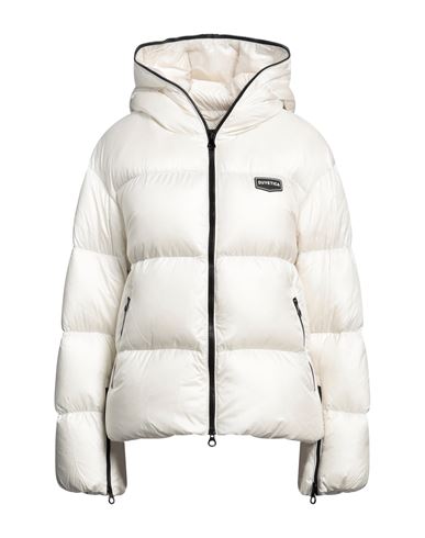 Shop Duvetica Woman Puffer Ivory Size 10 Polyamide In White