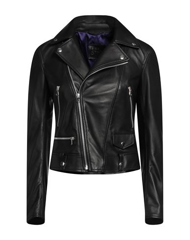 Shop Blouson Woman Jacket Black Size 10 Cow Leather