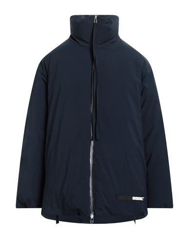 Oamc Man Jacket Navy Blue Size M Polyester, Wool, Polyamide, Elastane