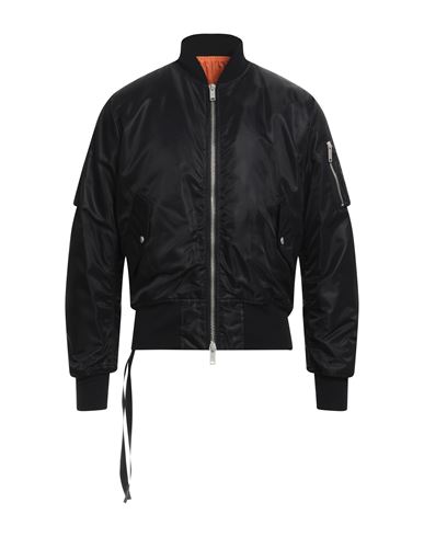 Ben Taverniti Unravel Project Man Jacket Black Size 38 Polyamide, Cotton, Viscose, Polyurethane