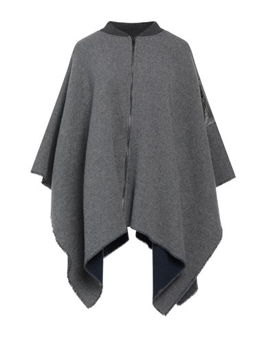 Rag & Bone Woman Capes & Ponchos Grey Size Onesize Recycled Wool, Wool