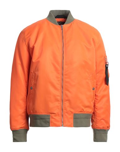 Rag & Bone Man Jacket Orange Size S Recycled Nylon