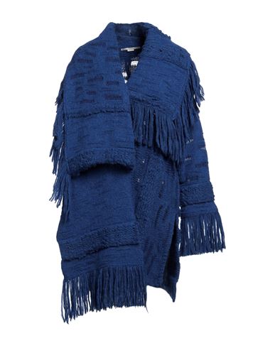 Stella Mccartney Woman Cardigan Blue Size S Alpaca Wool, Wool, Polyamide