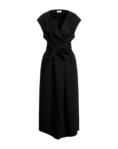 Simona-a Simona A Woman Coat Black Size M Polyester, Elastane