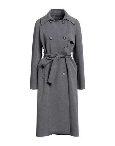 Marciano Woman Coat Grey Size 6 Polyester, Wool, Viscose