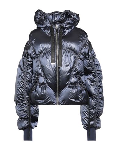 Khrisjoy Woman Down Jacket Navy Blue Size 1 Polyamide In Blue