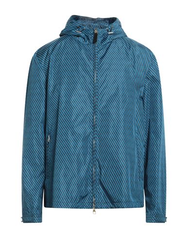 Dunhill Man Jacket Blue Size Xl Polyamide