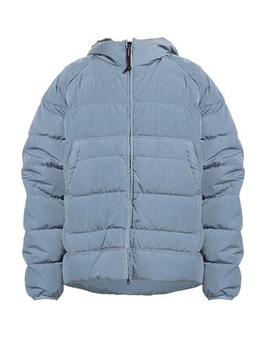 C.p. Company C. P. Company Man Down Jacket Pastel Blue Size 44 Polyamide In Blue