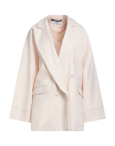 JIJIL JIJIL WOMAN BLAZER IVORY SIZE 8 POLYESTER, VISCOSE, ELASTANE 
