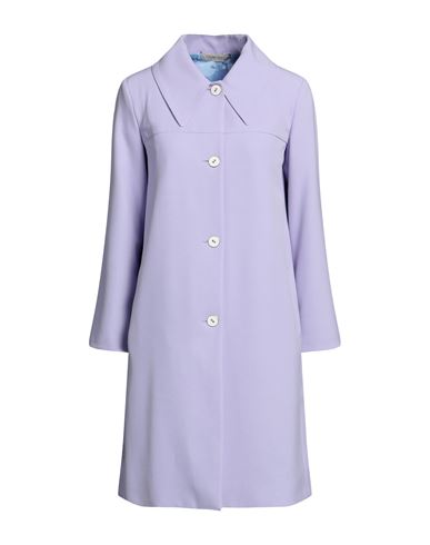 L'autre Chose L' Autre Chose Woman Overcoat & Trench Coat Lilac Size 4 Polyester In Purple