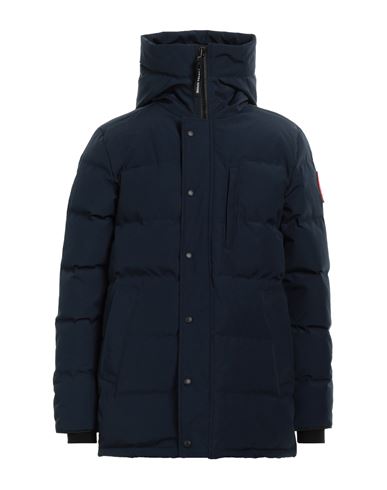 Canada Goose Man Puffer Navy Blue Size M Polyester, Cotton