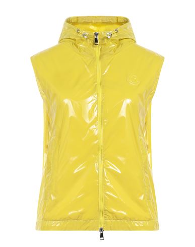 Moncler Woman Jacket Ocher Size 0 Polyamide In Yellow
