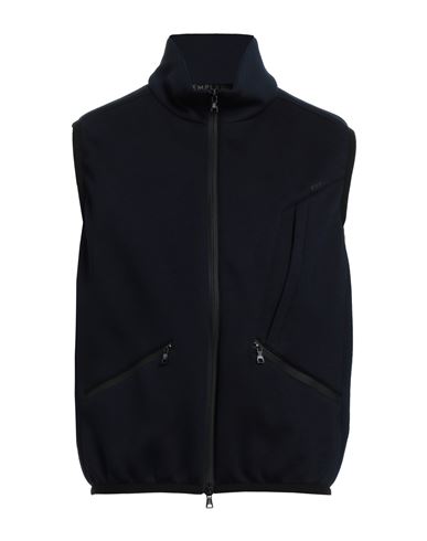 Esemplare Man Jacket Black Size S Viscose In Blue