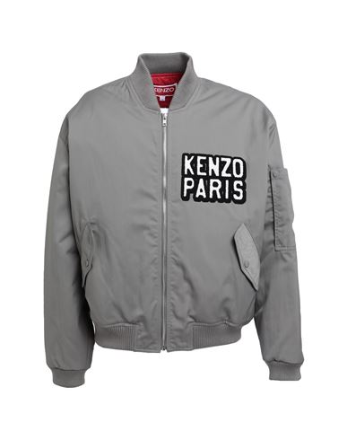 Kenzo Man Jacket Grey Size M Polyester, Polyamide