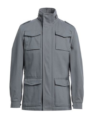 Mp Massimo Piombo Man Jacket Grey Size 42 Cotton