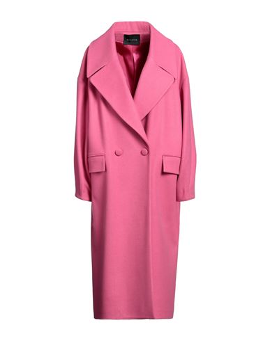 Actualee Woman Coat Magenta Size 6 Polyester