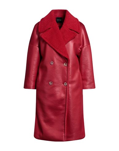 Marciano Woman Coat Red Size 8 Polyester