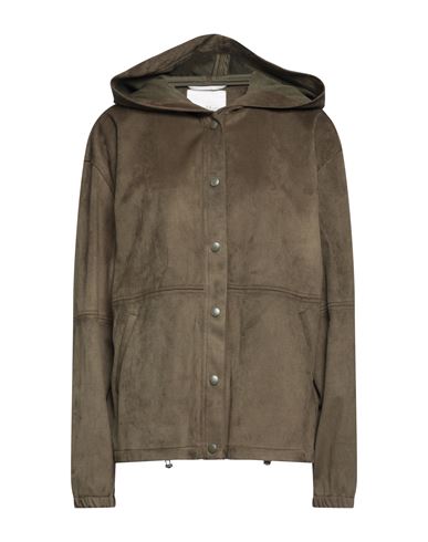 Max Mara Woman Jacket Military Green Size Xs Polyester, Elastane