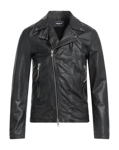 Sword 6.6.44 Man Jacket Black Size 44 Soft Leather