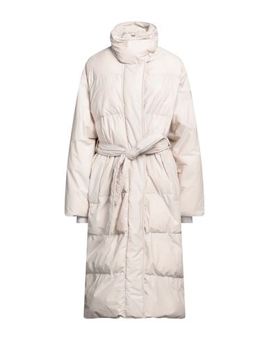 Stella Mccartney Woman Puffer Beige Size 8-10 Cotton, Polyamide, Wool, Elastane