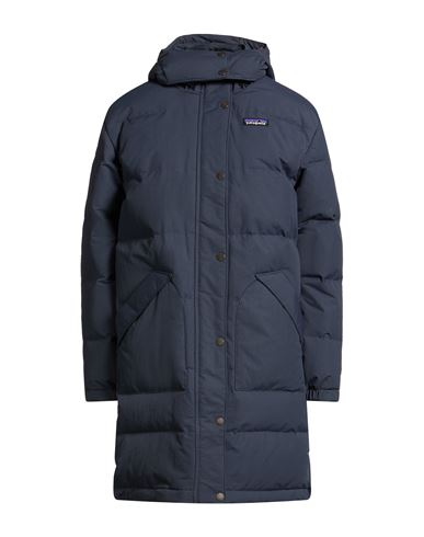 Patagonia Woman Puffer Navy Size S Nylon In Blue