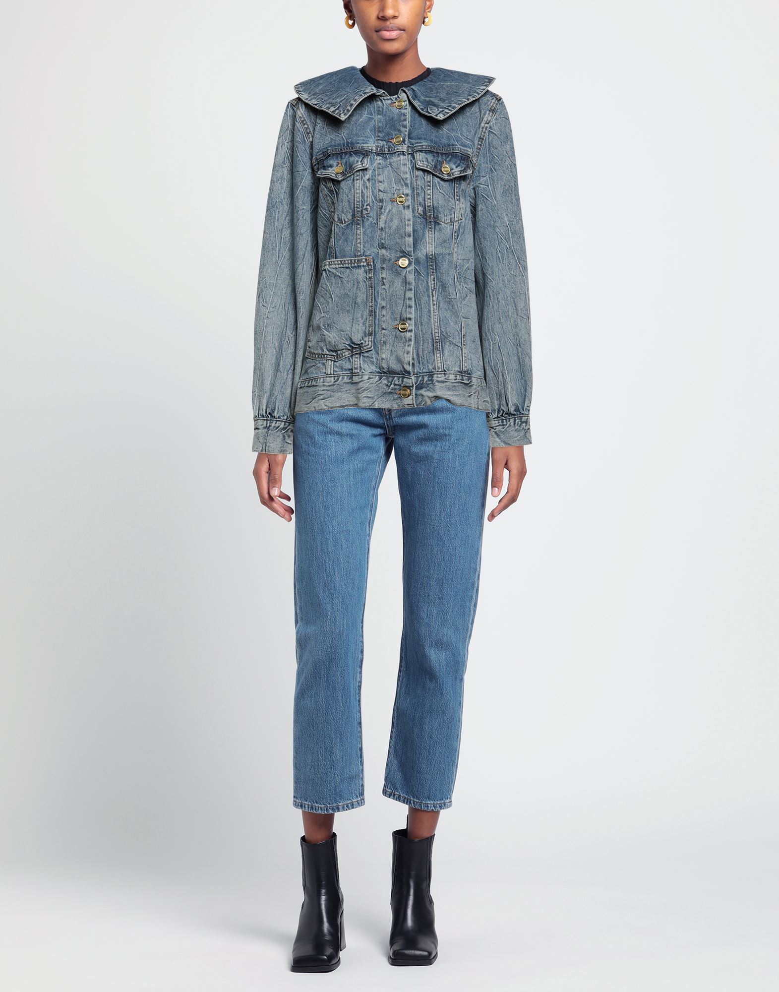  Ganni - Jacken & Mäntel - Jeansjacken/mäntel - On Yoox.com 
