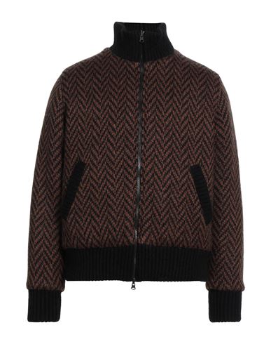 Sun House Man Jacket Brown Size 42 Acrylic, Mohair Wool, Polyamide