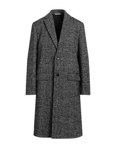 Valentino Garavani Man Coat Black Size 38 Virgin Wool, Polyamide, Polyester