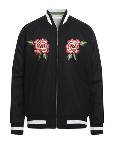 Kenzo Memorabil Reversible Bomber Jacket In Black