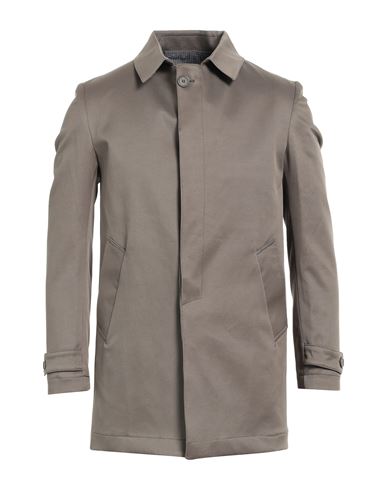 Squad² Man Overcoat Khaki Size 36 Polyester, Cotton, Elastane In Beige