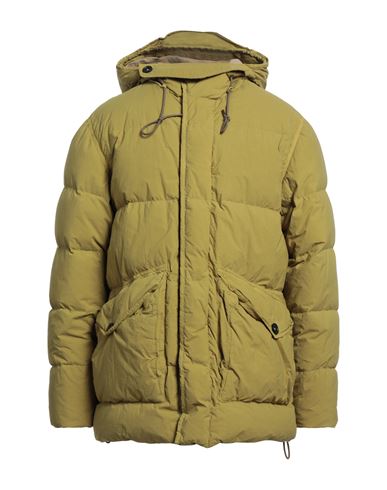 Man Down Jacket Military Green Size 46 Polyamide In Sage Green