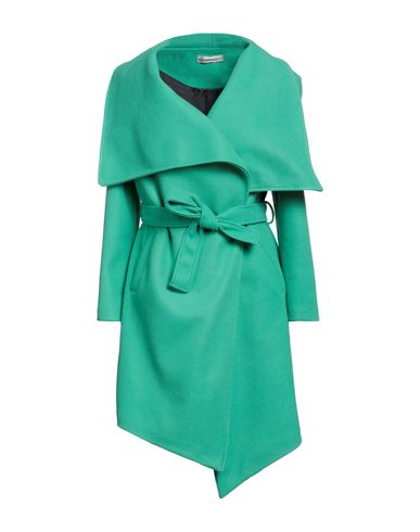 Boutique De La Femme Woman Coat Green Size L/xl Polyester