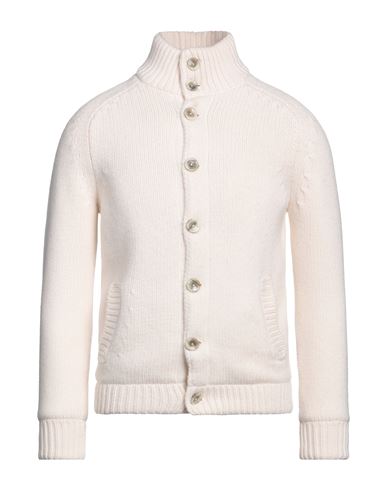 Herno Man Jacket Ivory Size 38 Wool In White