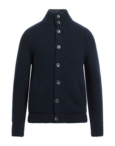 Herno Man Jacket Midnight Blue Size 44 Wool