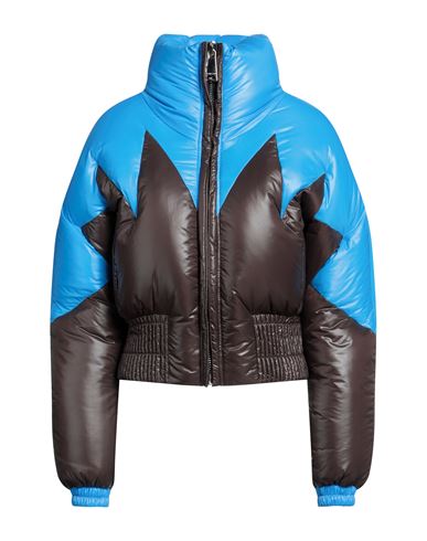 Khrisjoy Woman Down Jacket Azure Size 2 Polyamide In Blue