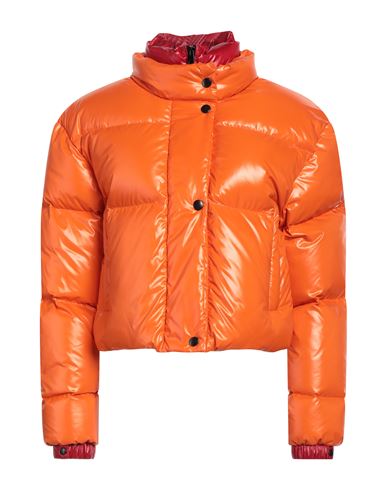 Add Woman Down Jacket Orange Size 10 Nylon
