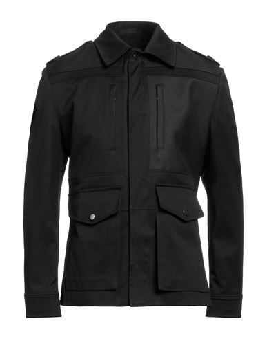 Neil Barrett Man Jacket Black Size Xl Cotton, Elastane, Polyester, Virgin Wool