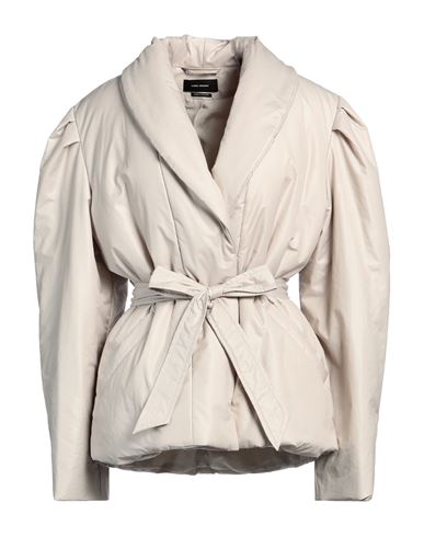 Isabel Marant Woman Coat Beige Size 6 Polyester, Cotton In Beige