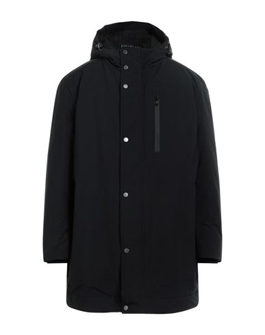 Esemplare Man Coat Black Size M Polyester