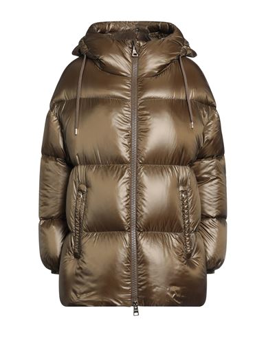 Herno Hooded Down Jacket In Green
