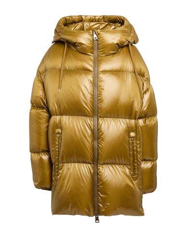 Herno Woman Puffer Lime Green Size 16 Polyamide