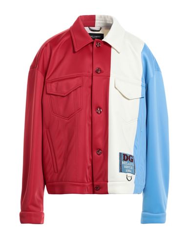 Dolce & Gabbana Man Jacket Red Size 42 Polyester