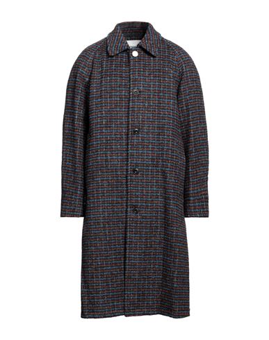 Shop Andersson Bell Man Coat Dark Brown Size M Wool, Alpaca Wool, Mohair Wool, Polyester