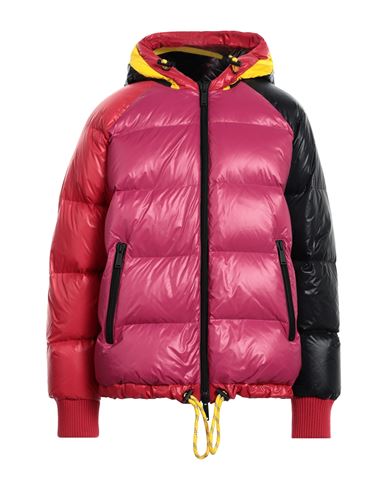 Dsquared2 Man Down Jacket Fuchsia Size 38 Polyamide In Pink