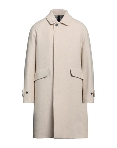 Hevo Hevò Man Coat Beige Size 42 Virgin Wool, Polyamide