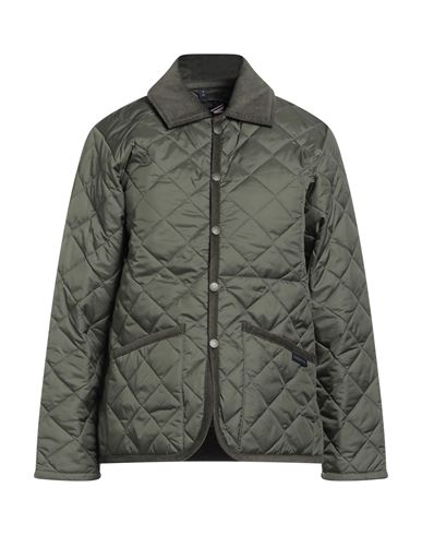 Lavenham Woman Jacket Military Green Size 8 Polyester, Cotton
