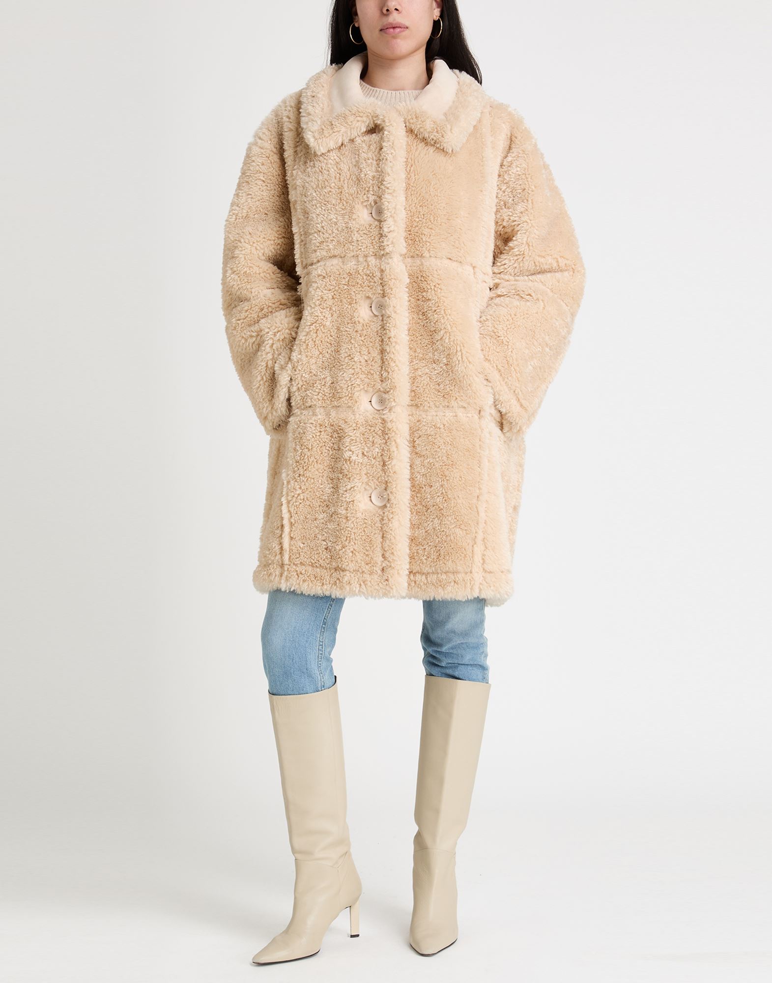  Stand Studio - Capispalla - Shearling & Teddy - On Yoox.com 