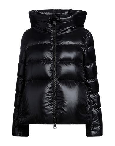Herno Woman Down Jacket Black Size 8 Polyamide