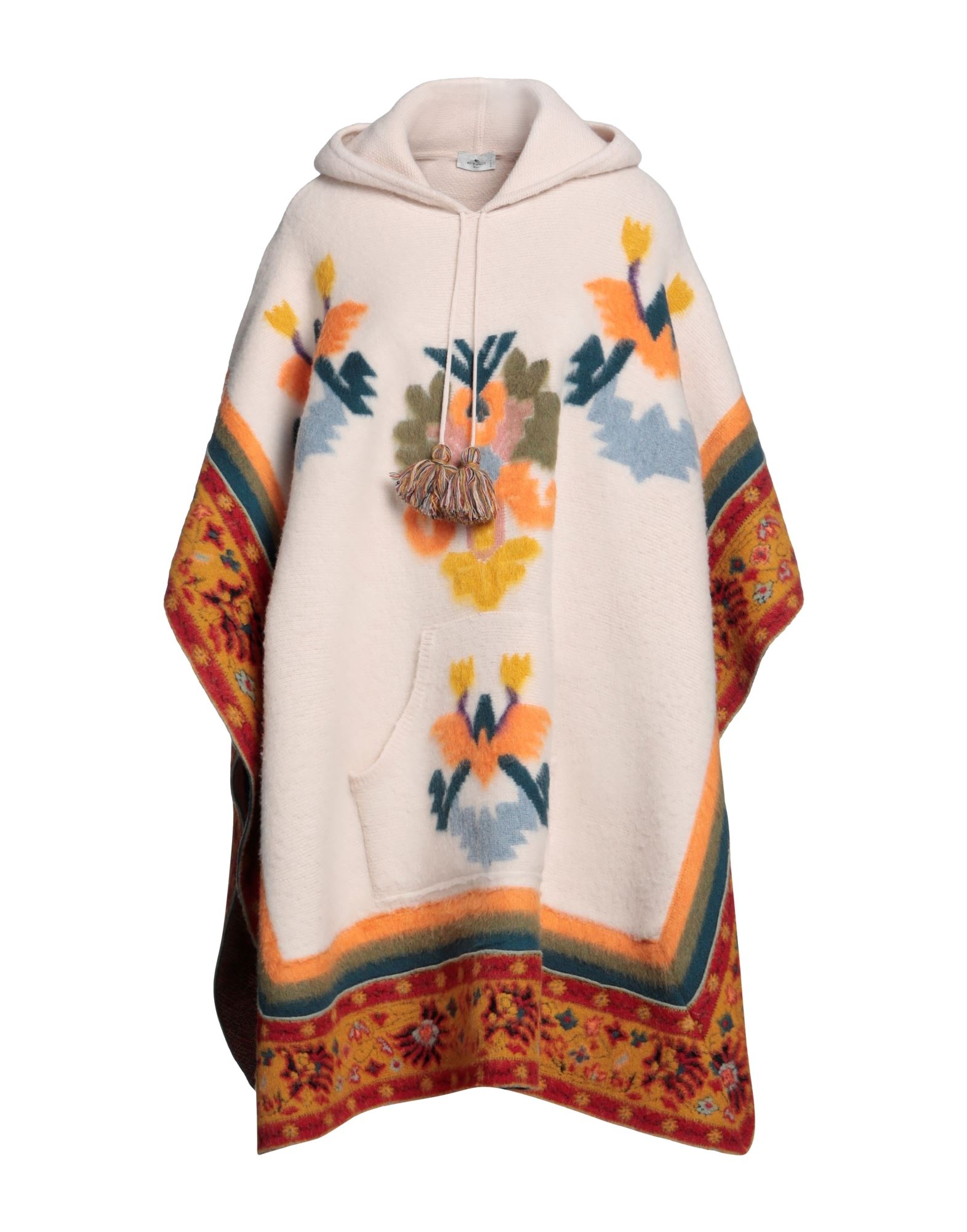 《セール開催中》ETRO レディース マント ベージュ 40 ウール 91% / ナイロン 9%
