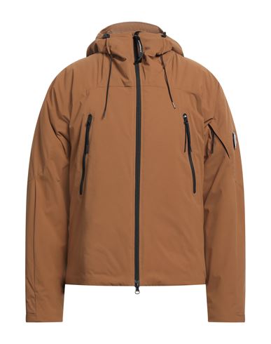 C.p. Company C. P. Company Man Jacket Camel Size 42 Polyester In Beige
